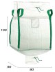 Big Bag 1000 kg vide avec Goulotte de Vidange - 90X90X100