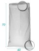 Petit Sac vrac en Polypropylène Blanc 40X70 - 25 Litres