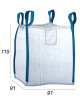Big Bag Spécial Filtration 300 microns - 91X91X115