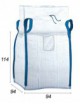 Big Bag - Sac Gravats Vide pour Stockage en Vrac - 90X90X110