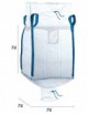 BigBags Etanche et Coutures Anti-Fuite - 70X70X70