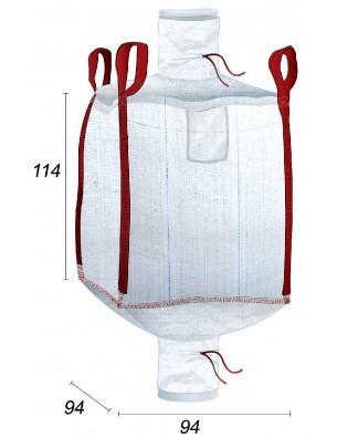 Big Bag Doublé avec Housse PE interne 70µ