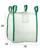 Sacs pour Déchet Verts 450L Idéal Particuliers - 75X75X80
